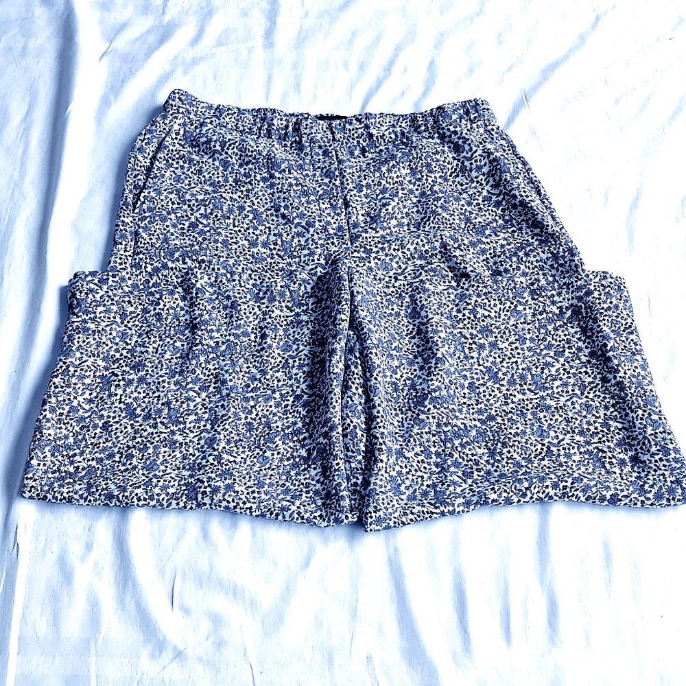 💙 Theory SILK Wide-Leg Comfy Pants Size L